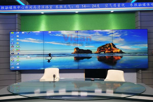 直播室背景大屏使用液晶拼接屏好，還是LED顯示屏好