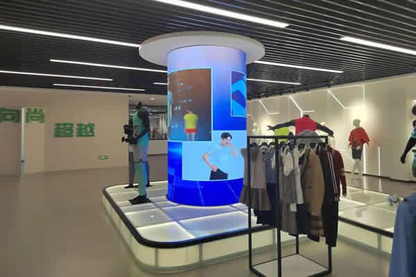圓柱形的顯示大屏是怎么，圓柱型LED顯示屏設(shè)計(jì)方案