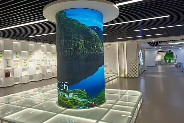 LED圓柱屏設(shè)計(jì)方案